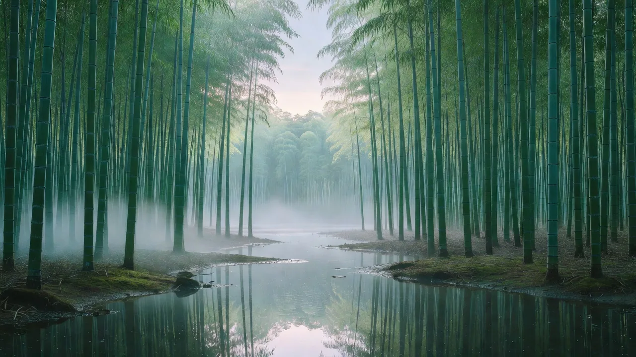 Soft Bamboo Light