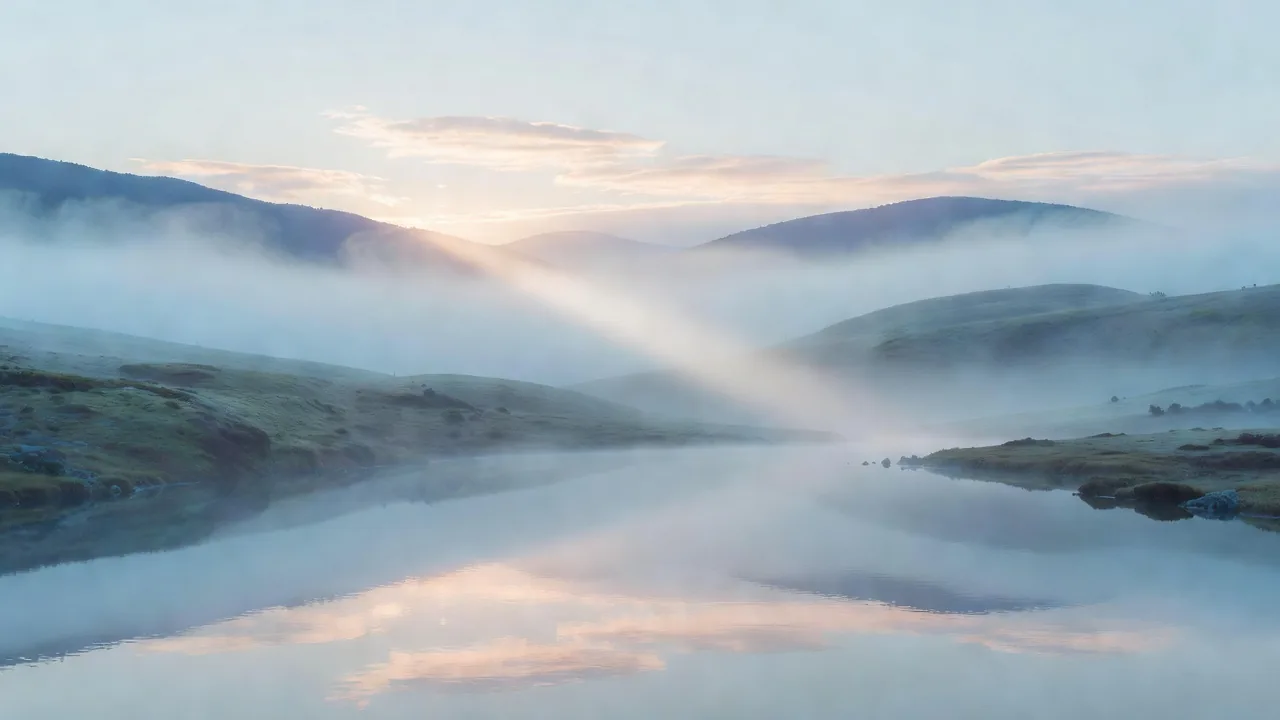 Dawn Over Still Water